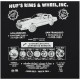 Huf Ανδρική κοντομάνικη μπλούζα Rim & Wheel Inc S/S Tee